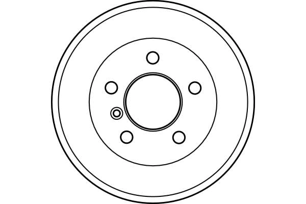 Tambor de freno trasero para Mercedes Bus 207-310  601