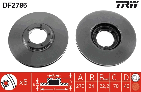 DF2785 TRW