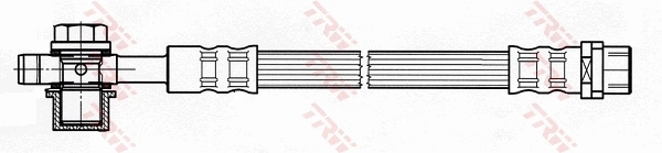 PHD351 TRW Manguera de freno trasera
