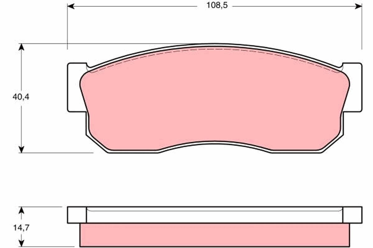  Pastillas de freno Nissan Sunny 2