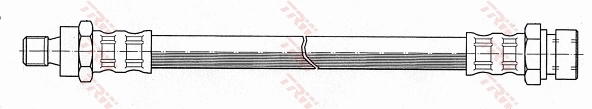 Tubo de frenos delantero para Seat Alhambra  7V8, 7V9