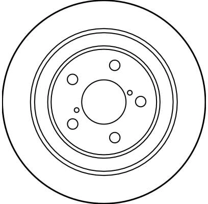 Comprar Disco de freno trasero Subaru Impreza I GF