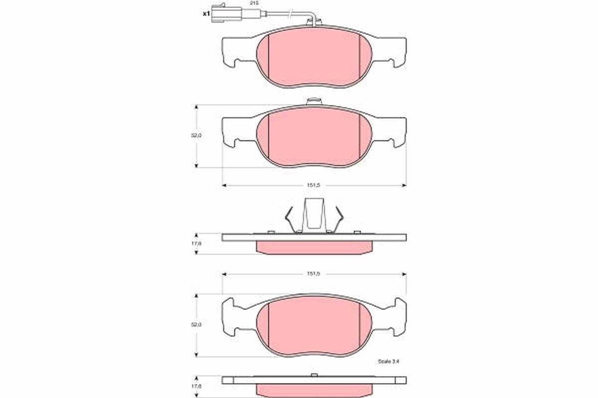 Comprar DP23006 Brembo Pastillas delanteras de freno