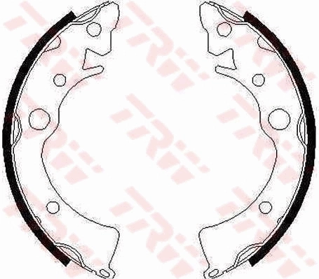  Zapatas de freno Honda Civic 3