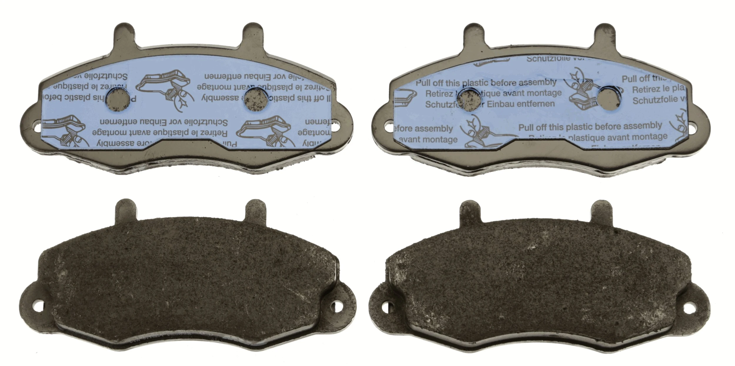 GDB1084 TRW Pastillas delanteras