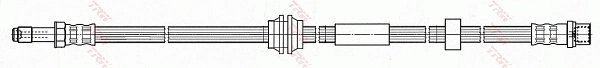 Tubo de frenos delantero para Volvo S40 II MS