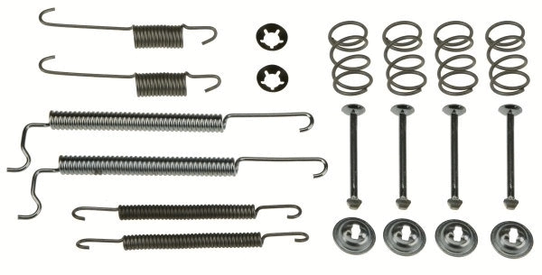  Kit de montaje de zapatas de freno traseras Opel Corsa 