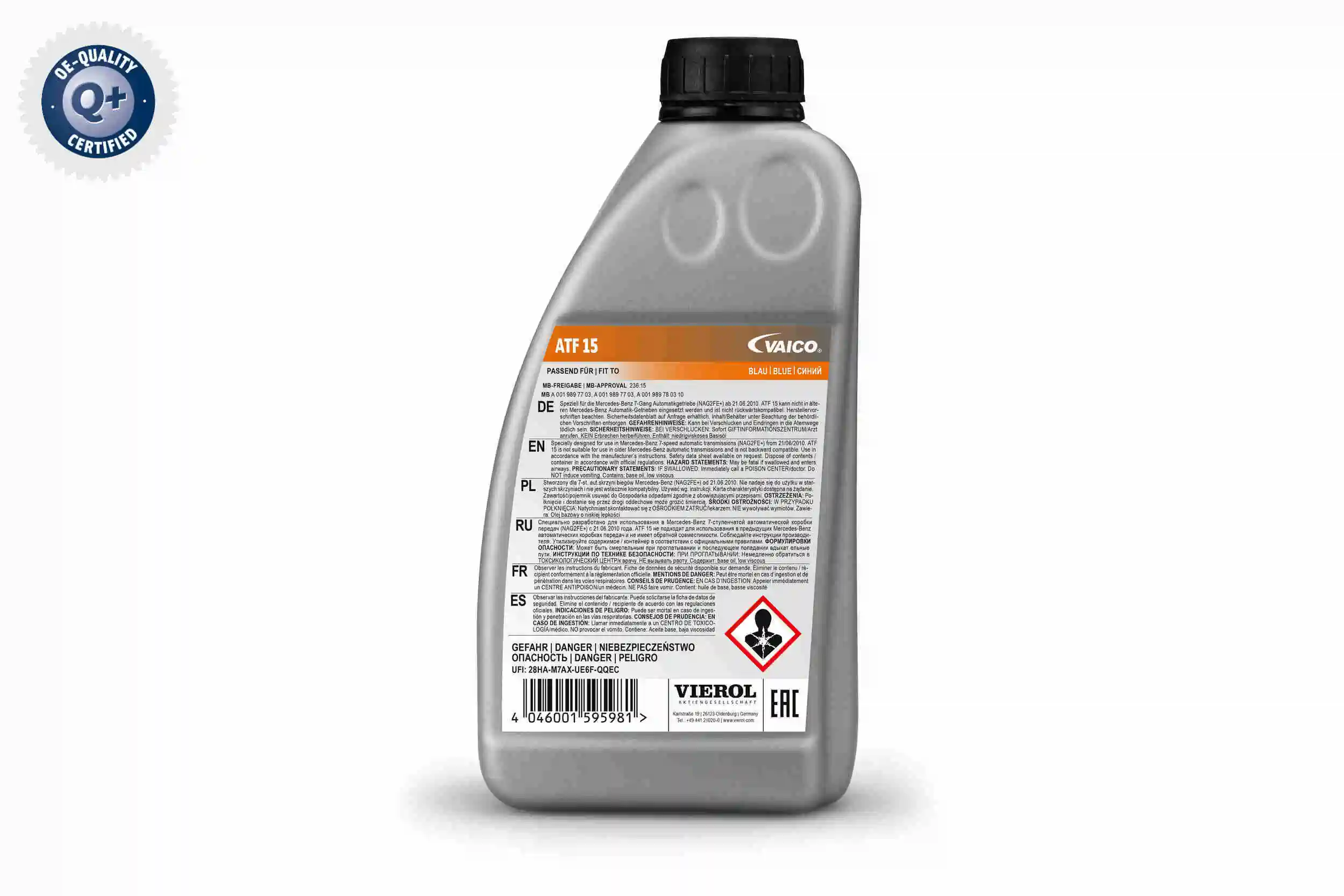 V600220 VEMO/Vaico Aceite caja cambios