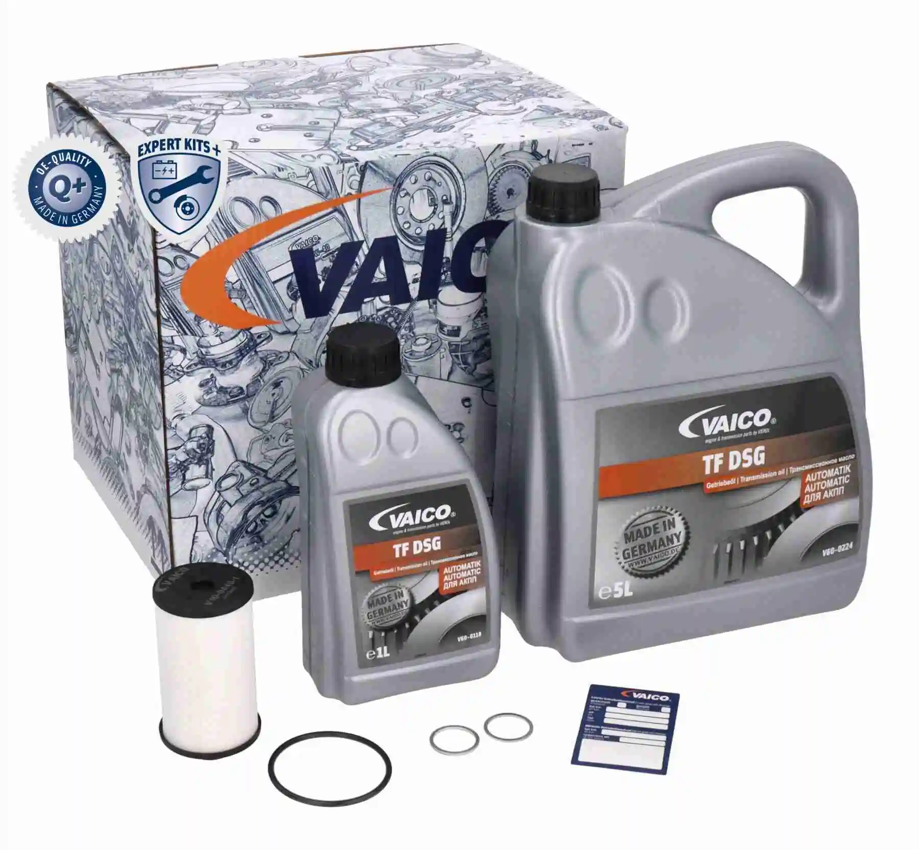 V103025 VEMO/Vaico Kit de servicio para cambio de aceite de transmisión automática