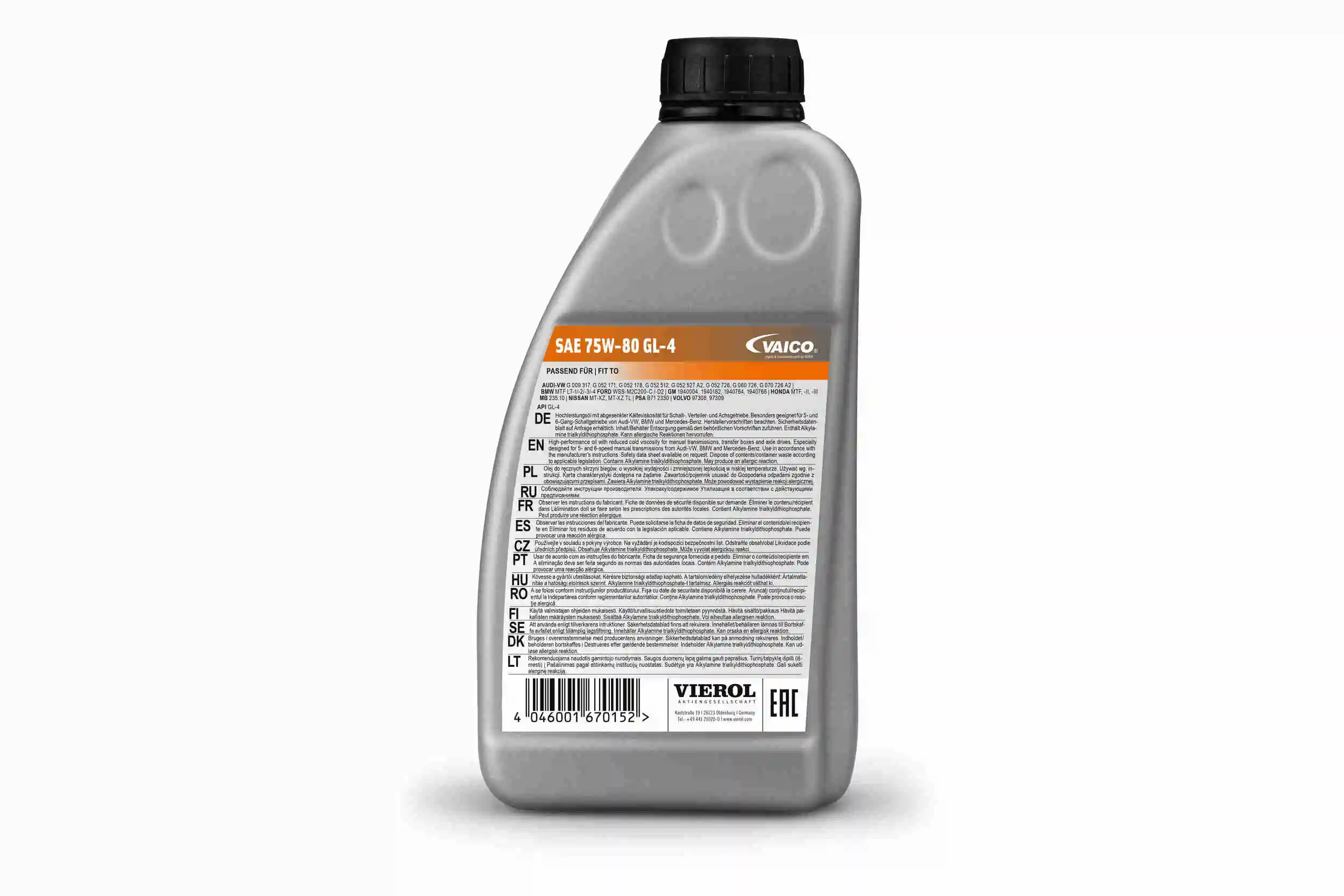 V600313 VEMO/Vaico Aceite caja cambios