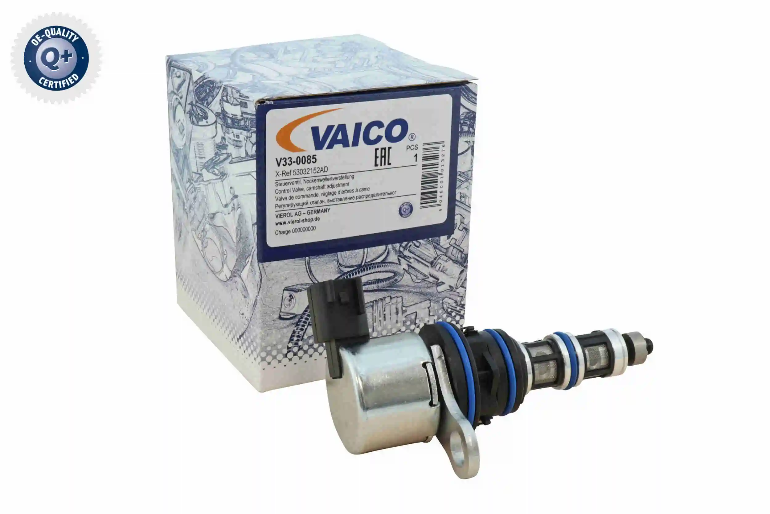 V330085 VEMO/Vaico Solenoide de transmisión automática