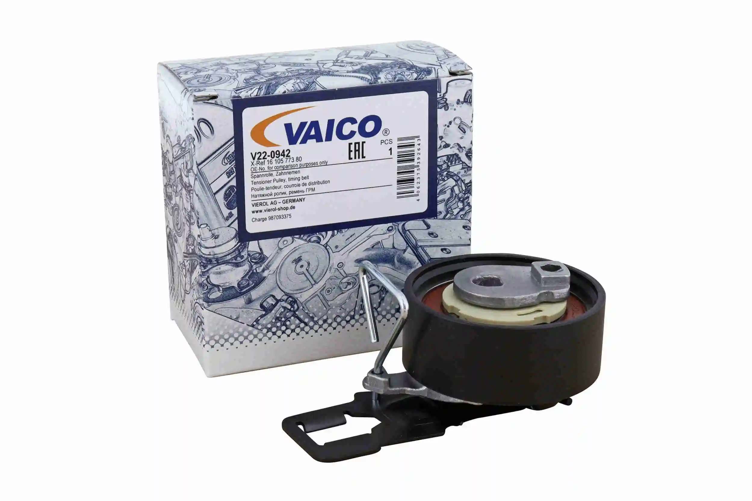 V220942 VEMO/Vaico Tensor, correa dentada