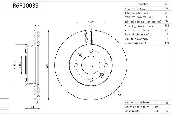R6F1003S Aisin