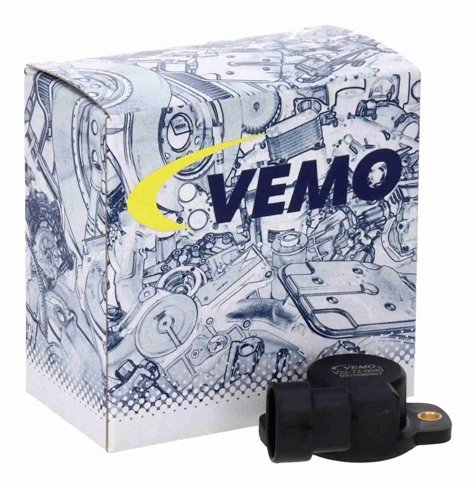 V22720040 Vemo Sensor de posición del acelerador