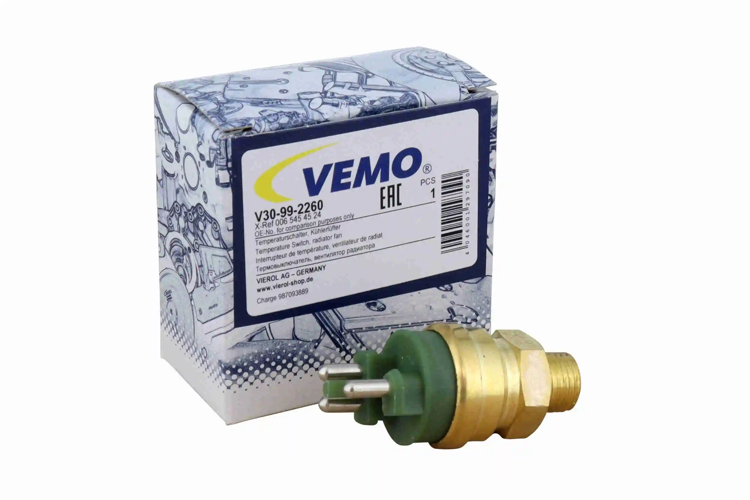 Sensor de temperatura  Mercedes S sedán (W126) (1979 - 1991) precio, desde 22,49 EUR