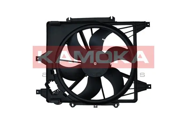 Difusor del radiador del aire acondicionado con ventilador y motor 7700428659 Nissan/Infiniti