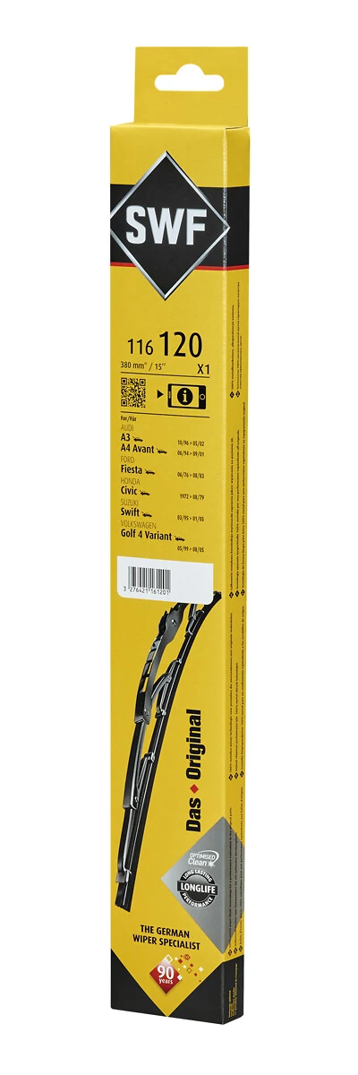 Escobilla del limpiaparabrisas trasero SWF 116120 precio, desde 7,70 EUR