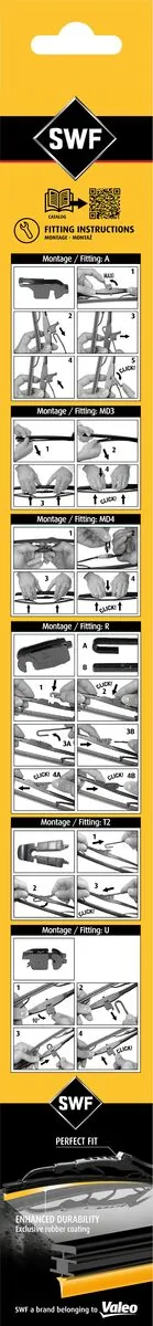 Limpiaparabrisas de luna trasera Toyota Hilux N