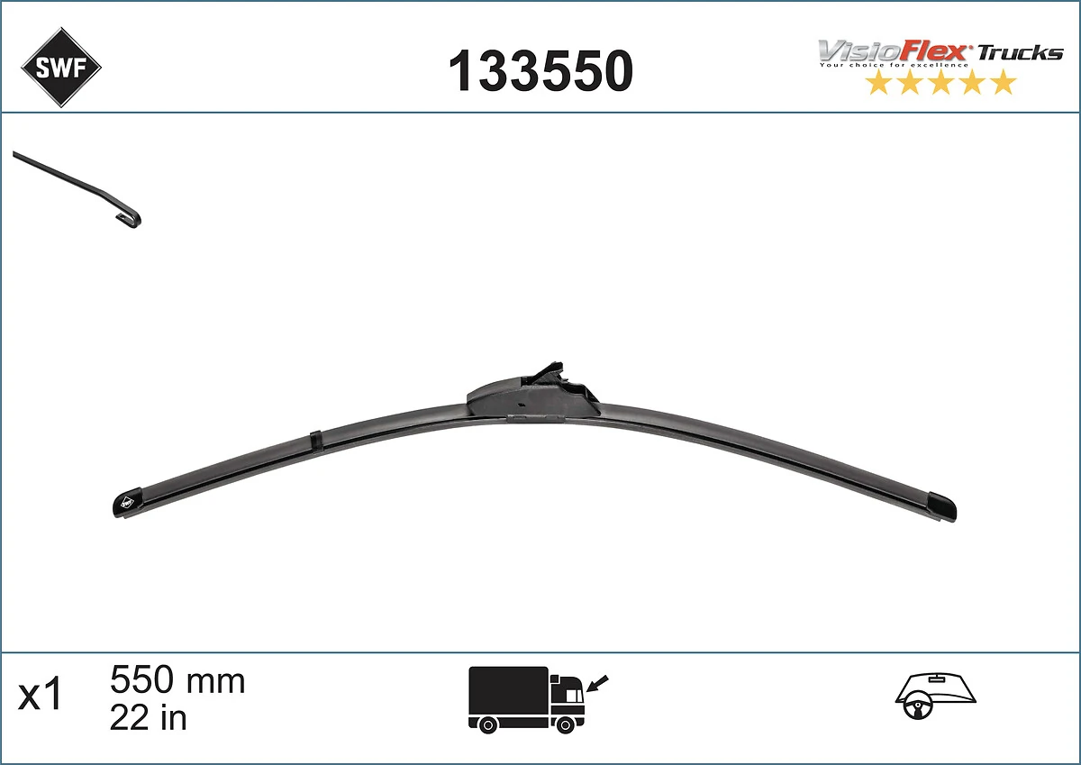 Comprar A171820260095 Mercedes Escobilla del limpiaparabrisas del lado del conductor