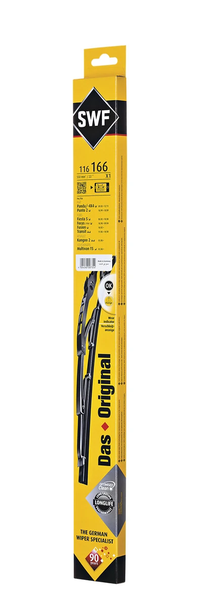 Escobilla del limpiaparabrisas del lado del conductor SWF 116166 precio, desde 7,36 EUR