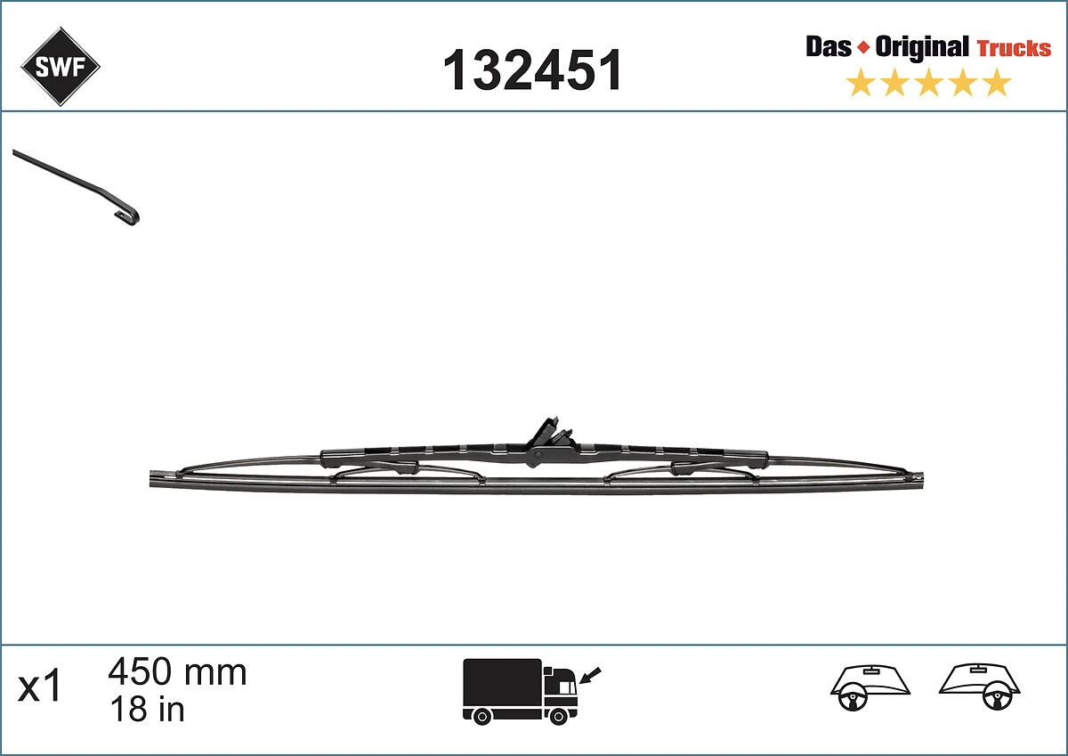 Limpiaparabrisas trasero para Renault Megane II LM0, LM1