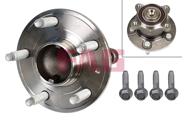 Cubo de rueda trasero 13593158 Peugeot/Citroen