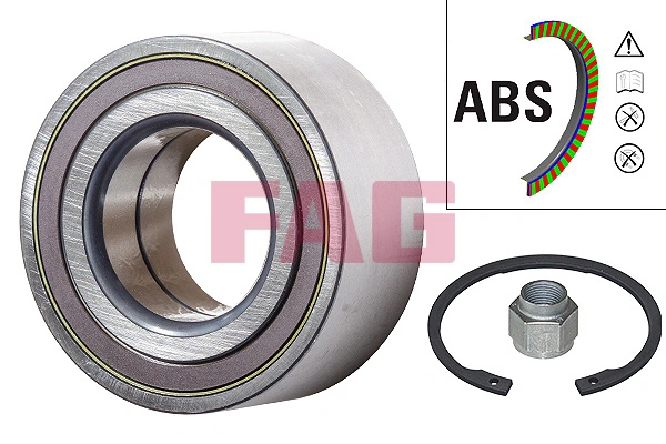 Cojinete de rueda delantero Peugeot 206 + hatchback (2L, 2M) (2009 - 2013) precio, desde 18,68 EUR