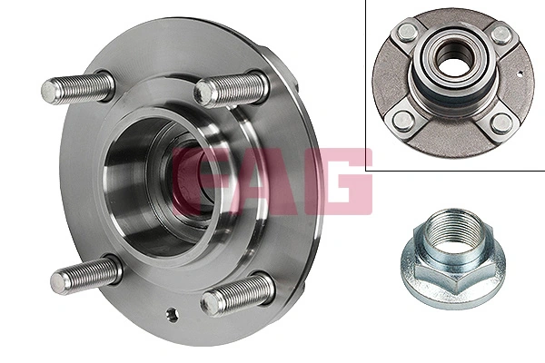 Buje de rueda Hyundai Accent I sedán (1994 - 2001) precio, desde 51,14 EUR