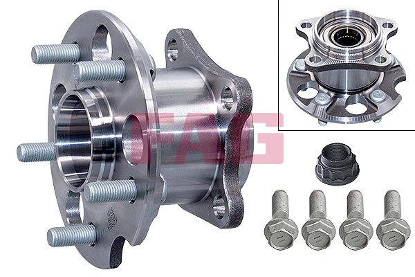 Cubo de rueda trasero IJ143053 Iljin