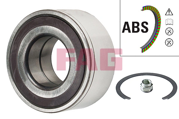 Cojinete de rueda delantero CX668 Polcar
