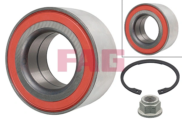 Cojinete de cubo delantero/trasero 713667050 INA