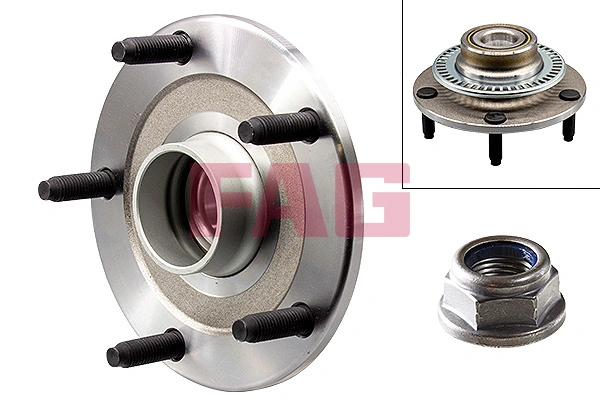 Buje de rueda trasero Ford Transit  (2000-2006)