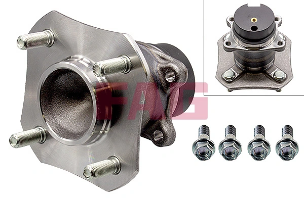 Cubo de rueda trasero XHGB35255 SNR