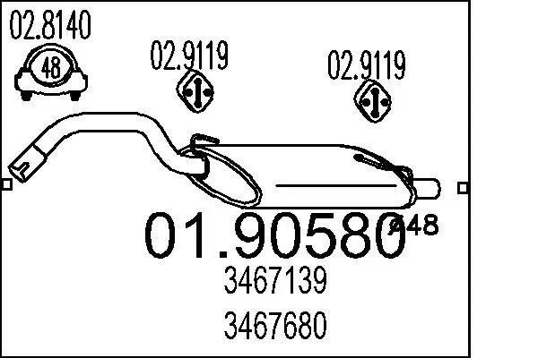 0190580 MTS