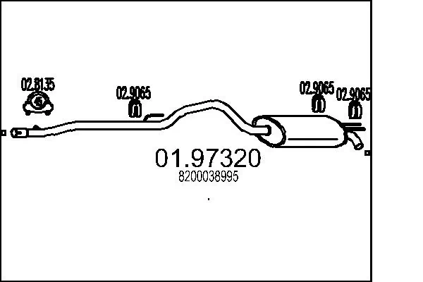 Comprar Silencioso trasero Twingo I C06