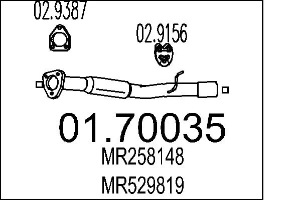 Comprar Silenciador trasero Mitsubishi Pajero  K90 a bajo precio