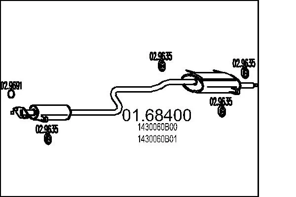 0168400 MTS