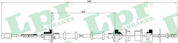 Cable de embrague para Fiat Ducato 230