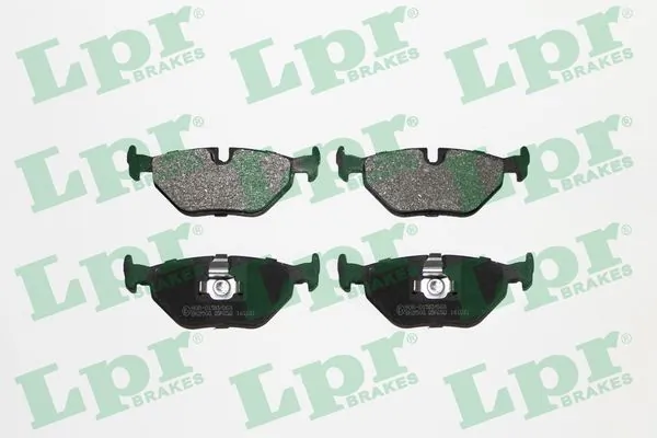 05P650 LPR Pastillas freno traseras
