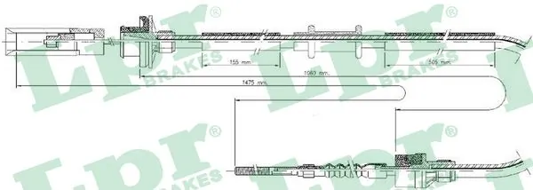Cable embrague para Fiat Brava  (182)