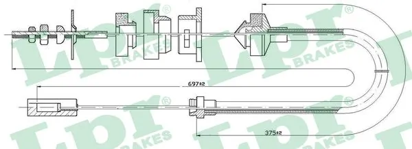 Cable embrague C15  furgoneta (1984-1997) original desde 13,37 €