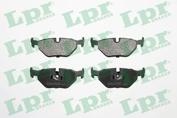 05P297 LPR Pastillas freno traseras