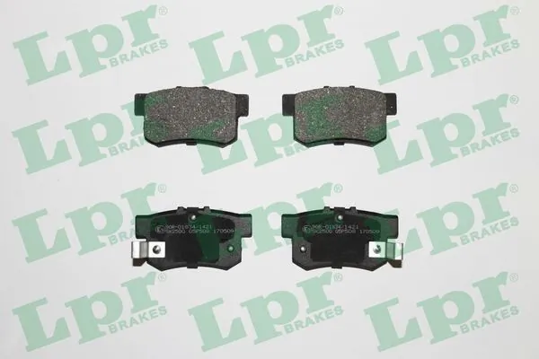 05P508 LPR Pastillas freno traseras