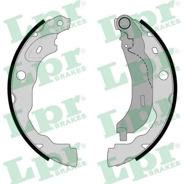 Zapatas de freno A4204232400 Mercedes