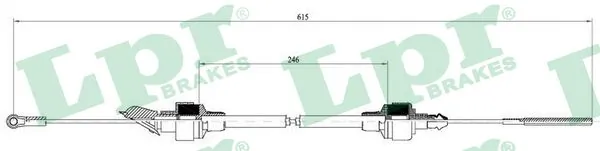 Comprar Cable embrague Ibiza I 021A