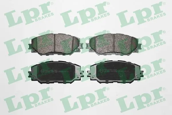 05P1258 LPR Pastillas delanteras