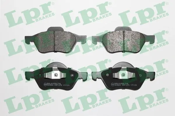 05P1279 LPR Pastillas delanteras