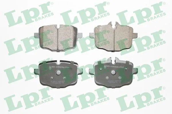 05P1631 LPR Pastillas freno traseras