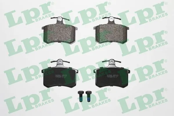 05P215 LPR Pastillas freno traseras