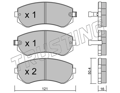 Juego de pastillas de freno Nissan Almera I hatchback comprar en España
